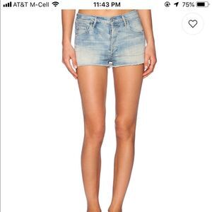 COH premium vintage Chloe cut off shorts